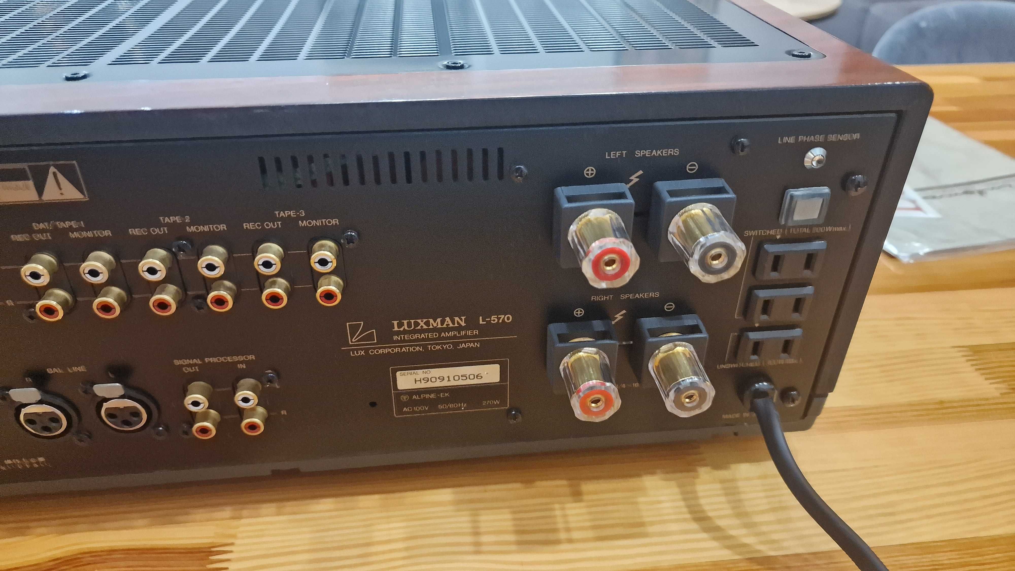 LUXMAN L-570 Arcydzieło wzmacniacza zintegrowanego