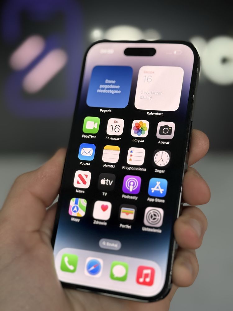 RATY 0% iPhone 14 Pro 128GB BATERIA 94% GWARANCJA 12 miesięcy!!!