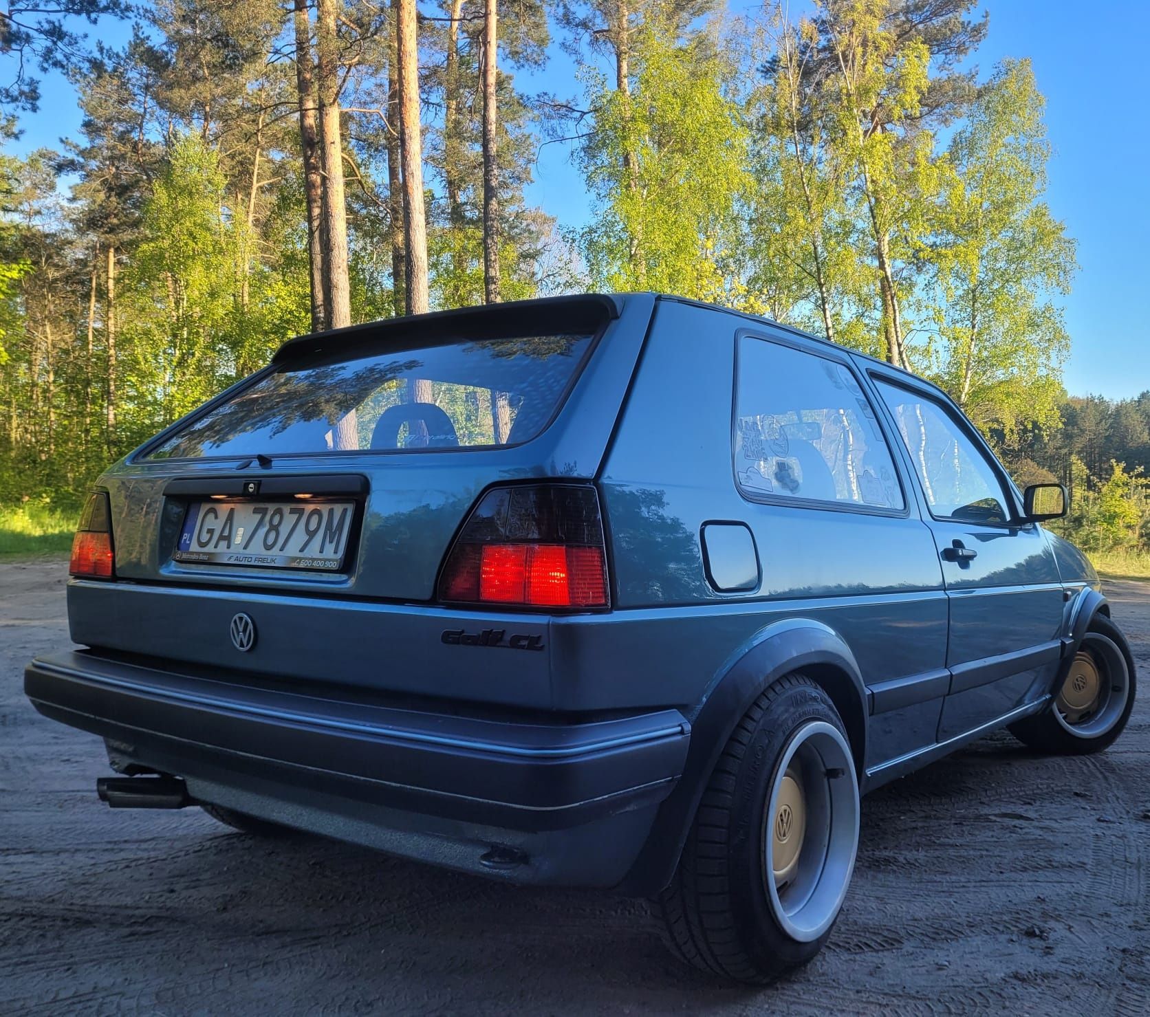 Volkswagen Golf MK2  1.8 benzyna  90km.  1989r