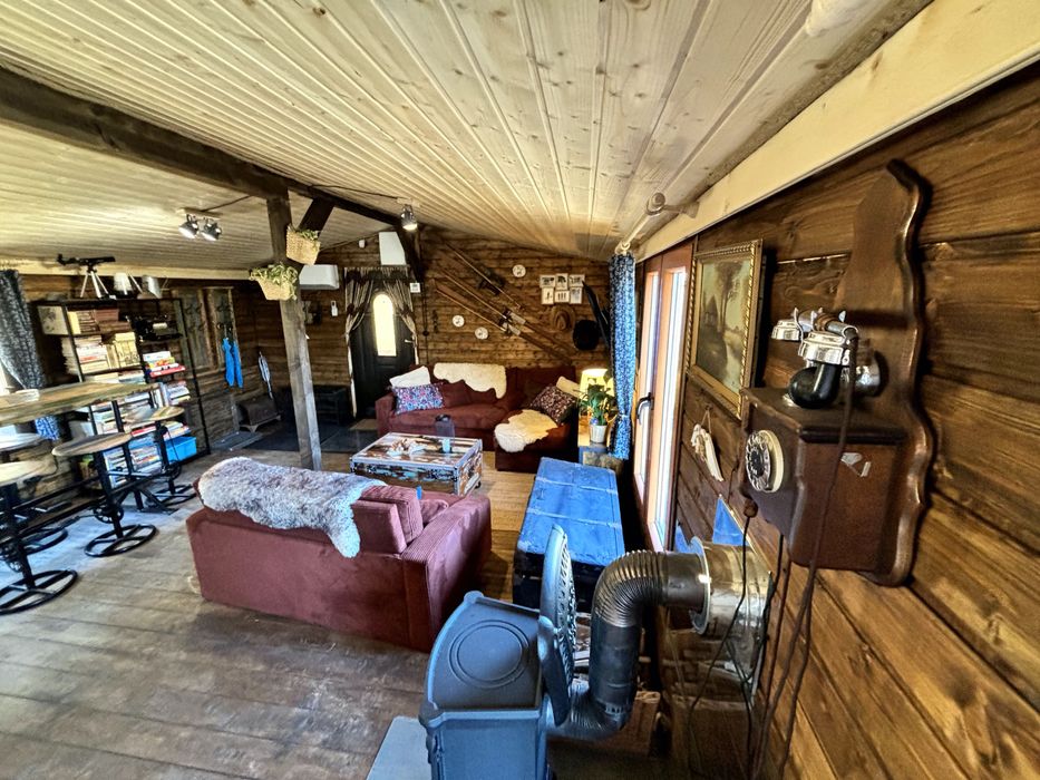 Domek z jacuzzi na wyłączność +sauna +kominek