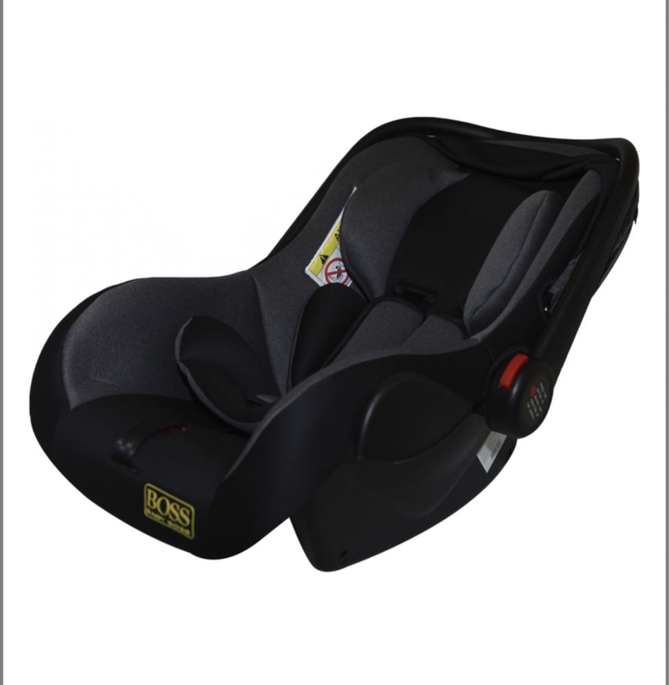 Автокрісло-переноска Happy Baby Baby Boss HB816 0-13 кг Black-grey