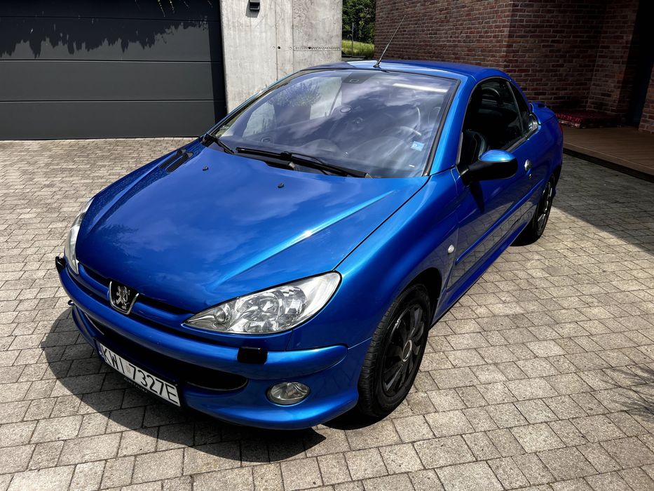 Peugeot 206 CC • 2003 r. • Cabriolet • Sprawny dach • Zadbany