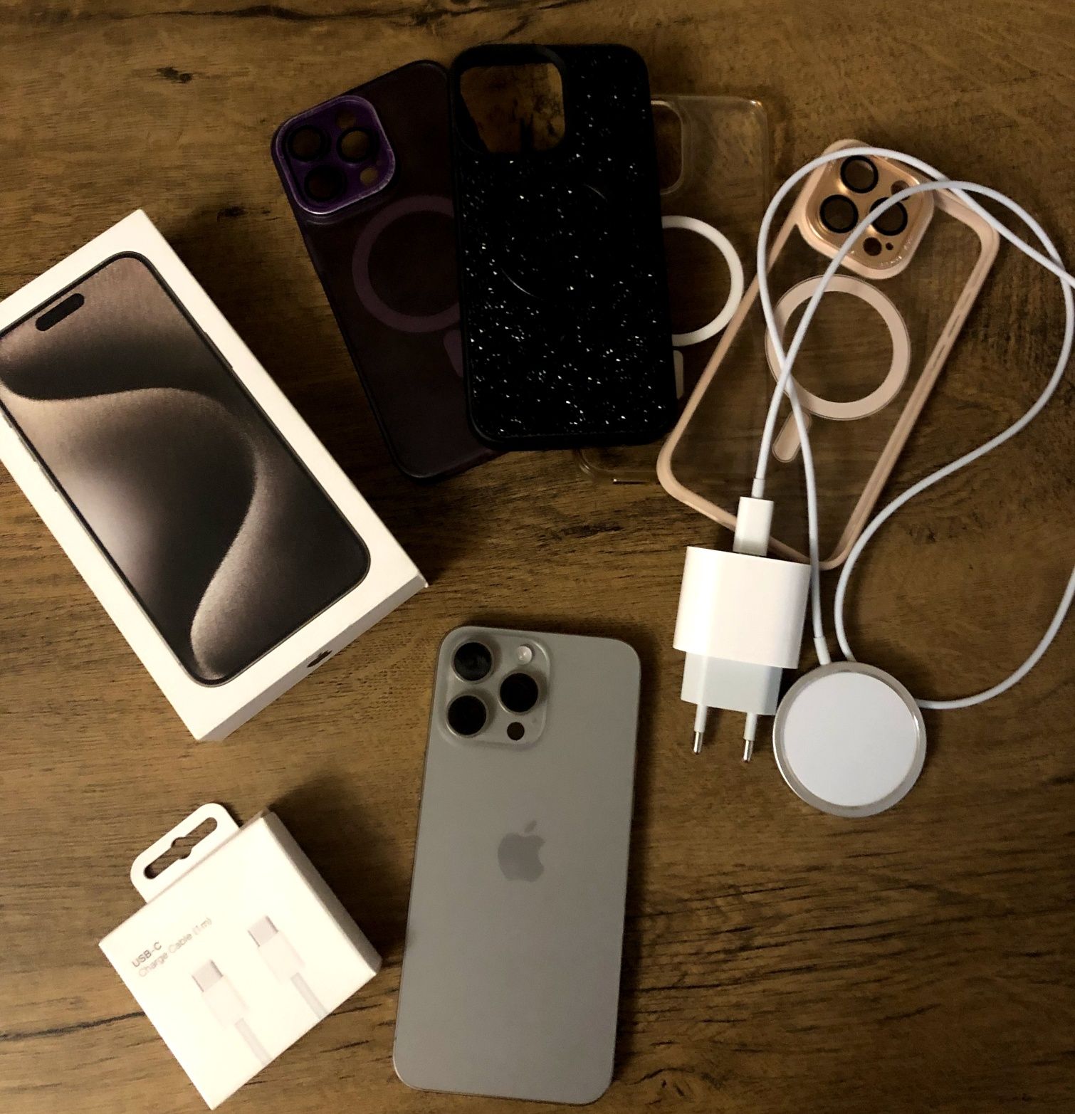 Apple iPhone 15 Pro Max Titanium 256 ГБ новий