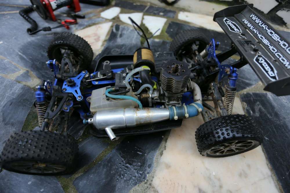 Kyosho Inferno MP-7.5 Sports 4 Motor os max rg .21