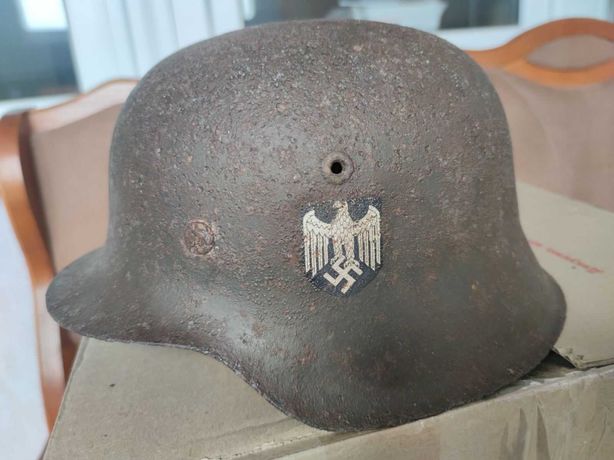 Каска немецкая, Вермахт, 66 размер, м-42