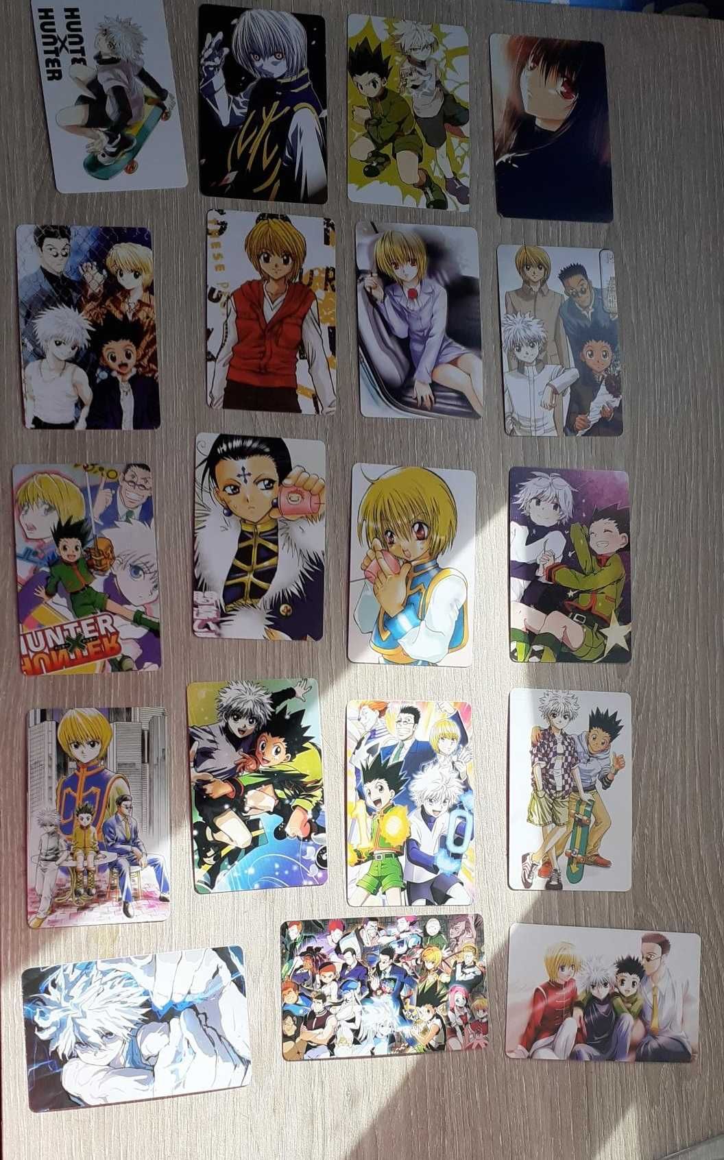 Cartas Hunter x Hunter anime novas