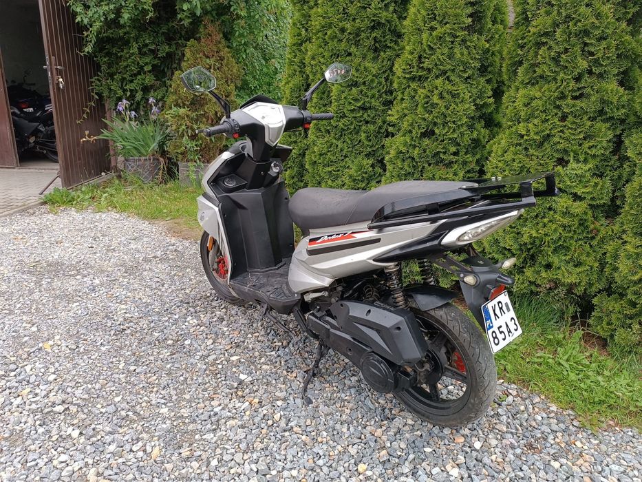 Romet delux 7 125 skuter 125 mozliwy transport