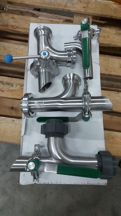 Zawory mleczne ,trojdrozne /Alfa-Laval , DeLaval ,Westfalia