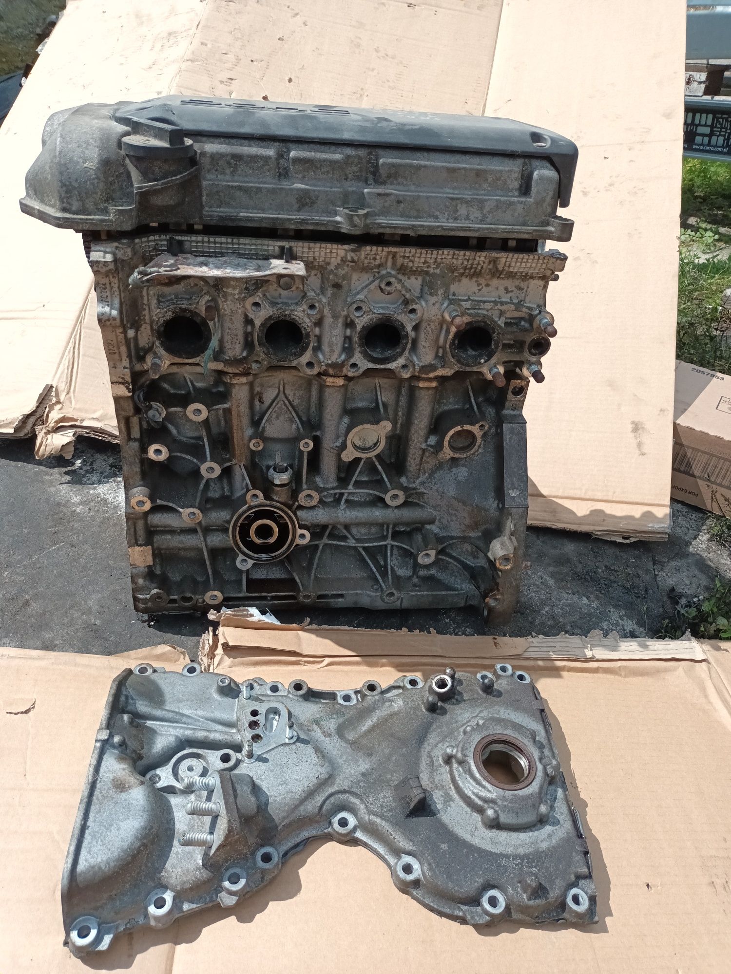 Silnik części suzuki M16A 1.6 16V vvt  głowica Wał korbowy  miska tłok