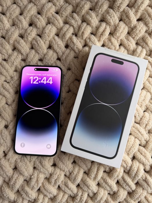 Iphone 14 pro max 256 deep purple esim