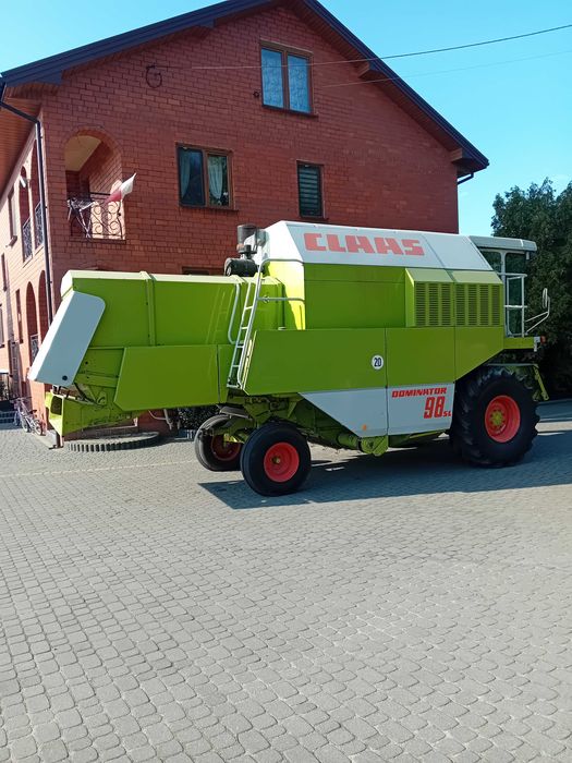 Claas dominator 98 SL hydrostat Heder C 360 cały w oryginale stan bdb