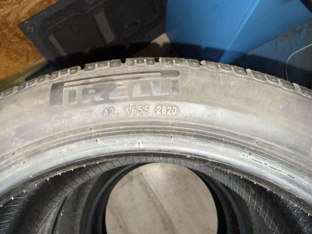 Zimowe opony Pirelli 255/40r18 Jak nowe 8.5mm 2023r