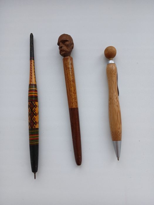 Вінтажні ручки дерев'яні