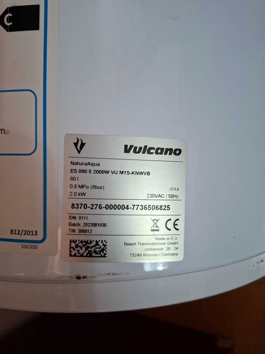 termoacumulador como novo