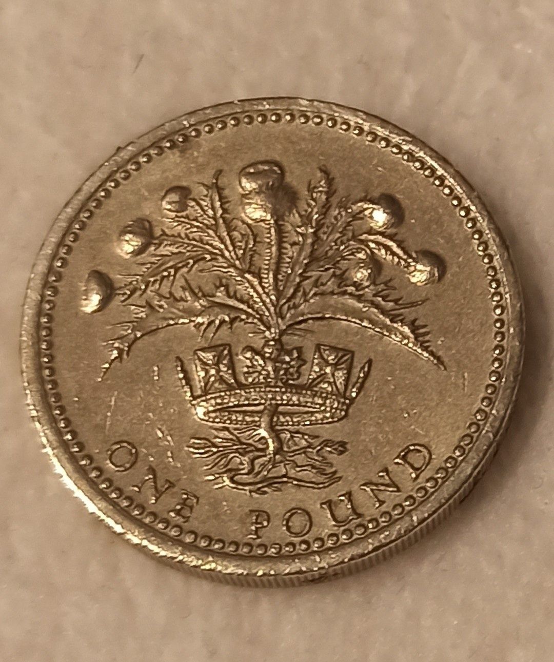 Moneta kolekcjonerska One Pound 1984 Elizabeth II
