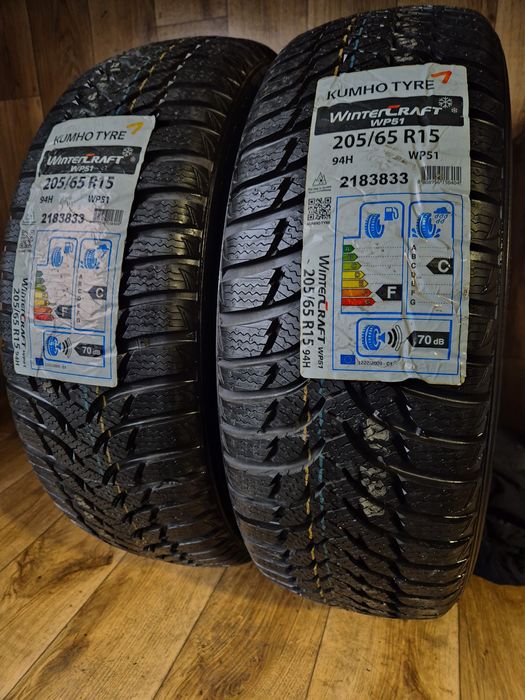 205/65/15 Kumho Para Zima Nowe Magazynowane 15r