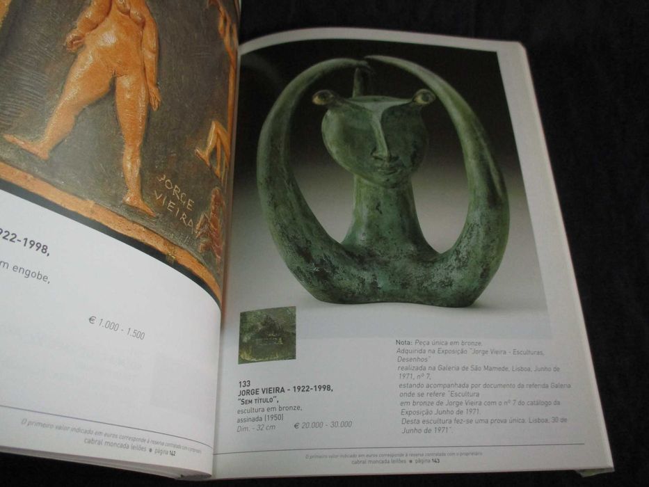 Livro Leilão de Arte Moderna e Contemporânea Cabral Moncada Leilões 97