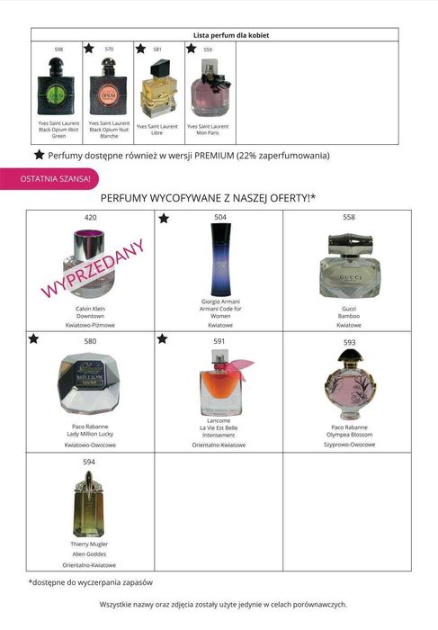 kosmetyki i perfumy firmy Glantier