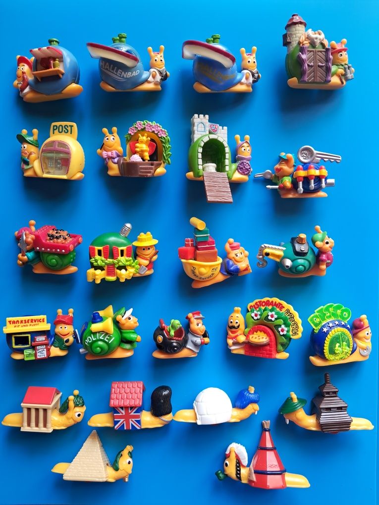 Zabawki z jajek kinder niespodzianek