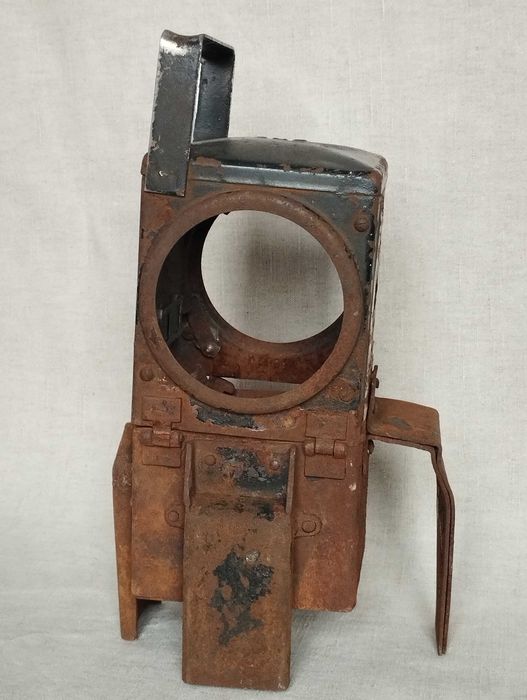 stara lampa kolejowa PKP