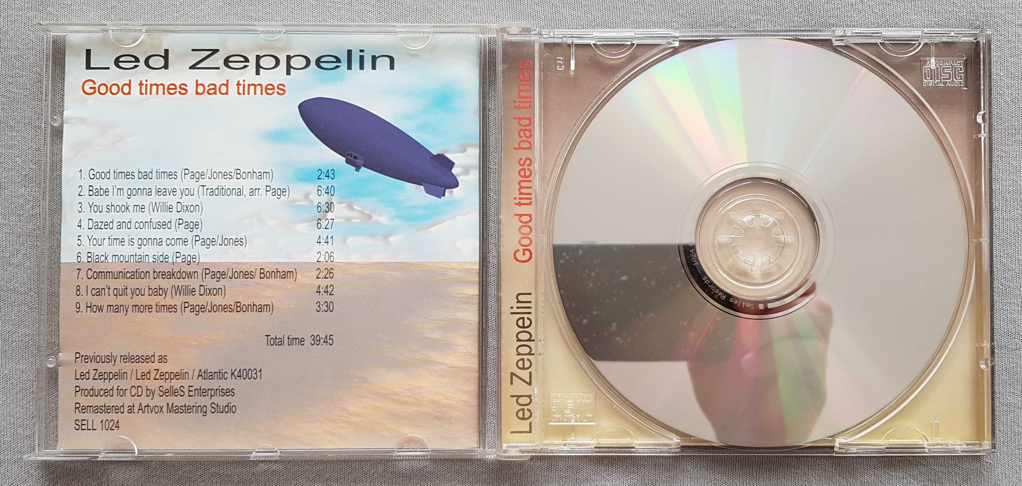 Led zeppelin Good times bad times CD