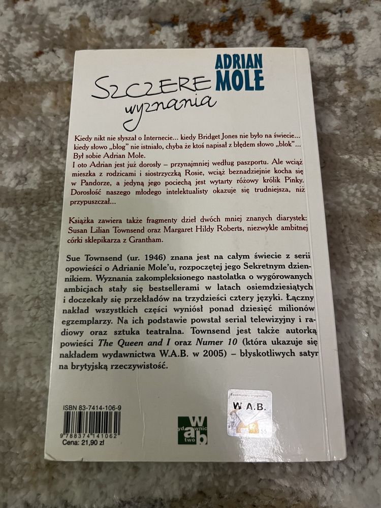 Adrian Mole Szczere wyznania