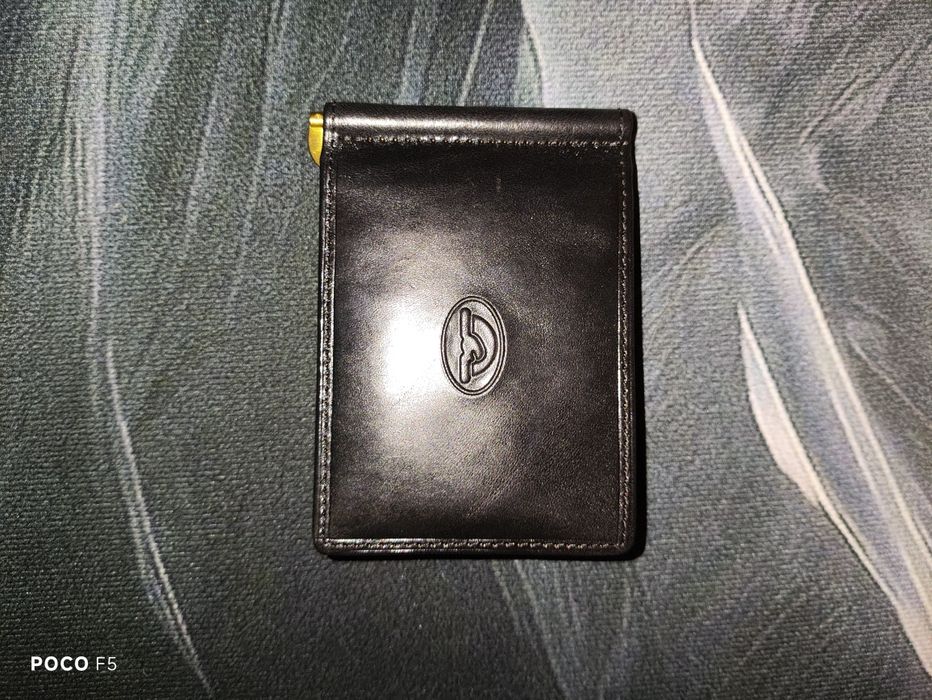 Зажим для купюр кожаный Italico