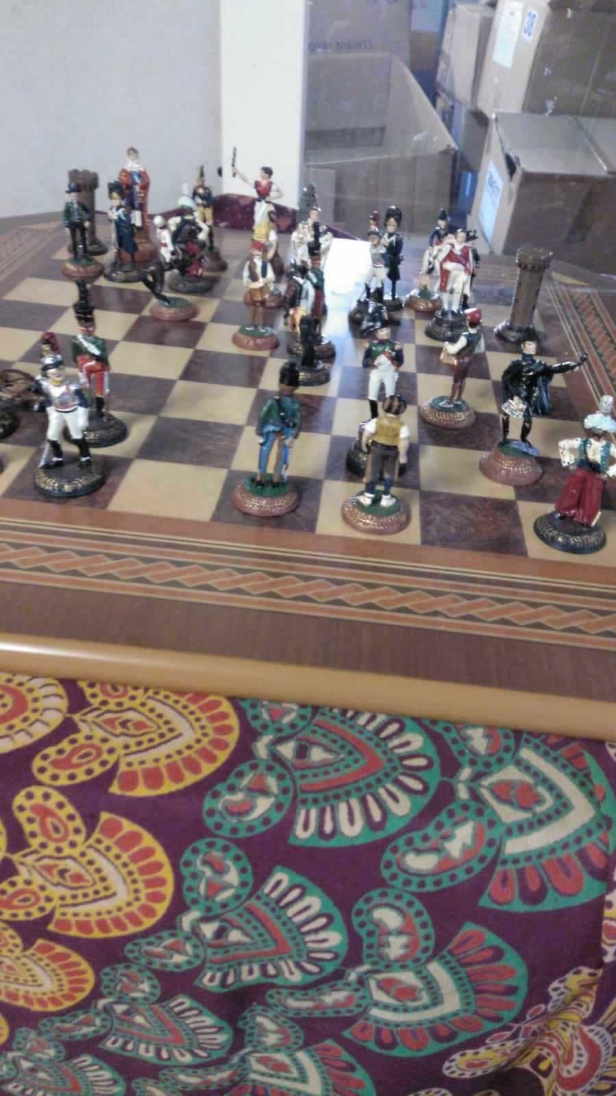 Колекційний набір шахи з серії наполеонівських воєн