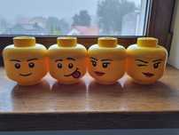 Zestaw 4 główe Lego