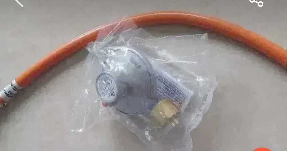 Reduktor gazu LPG z wężem do kuchni domowej