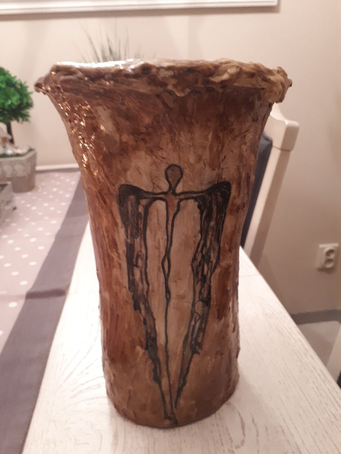 Oryginalny duży wazon