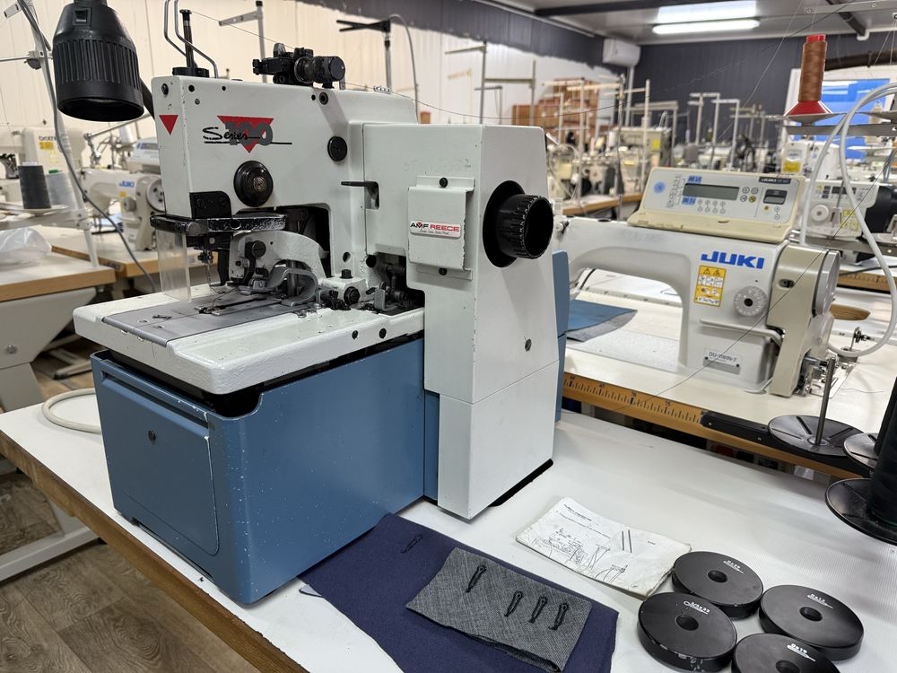 Dziurkarka odzieżowa AMF Reece S-100 (DURKOPP JUKI MEB) 380V Brutto
