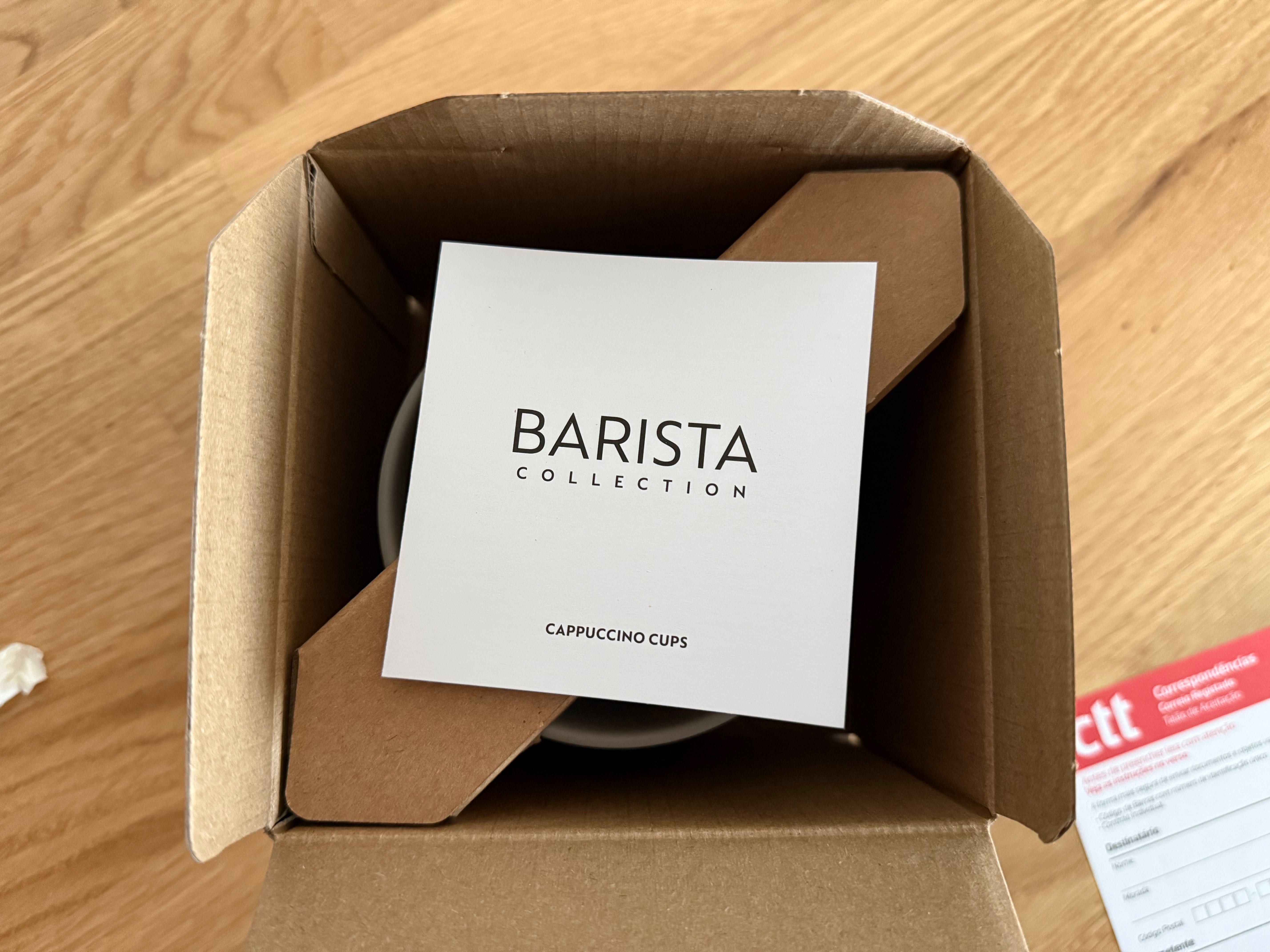 Conjunto Chávenas Nespresso Barista Cappuccino M - Novas e na Caixa