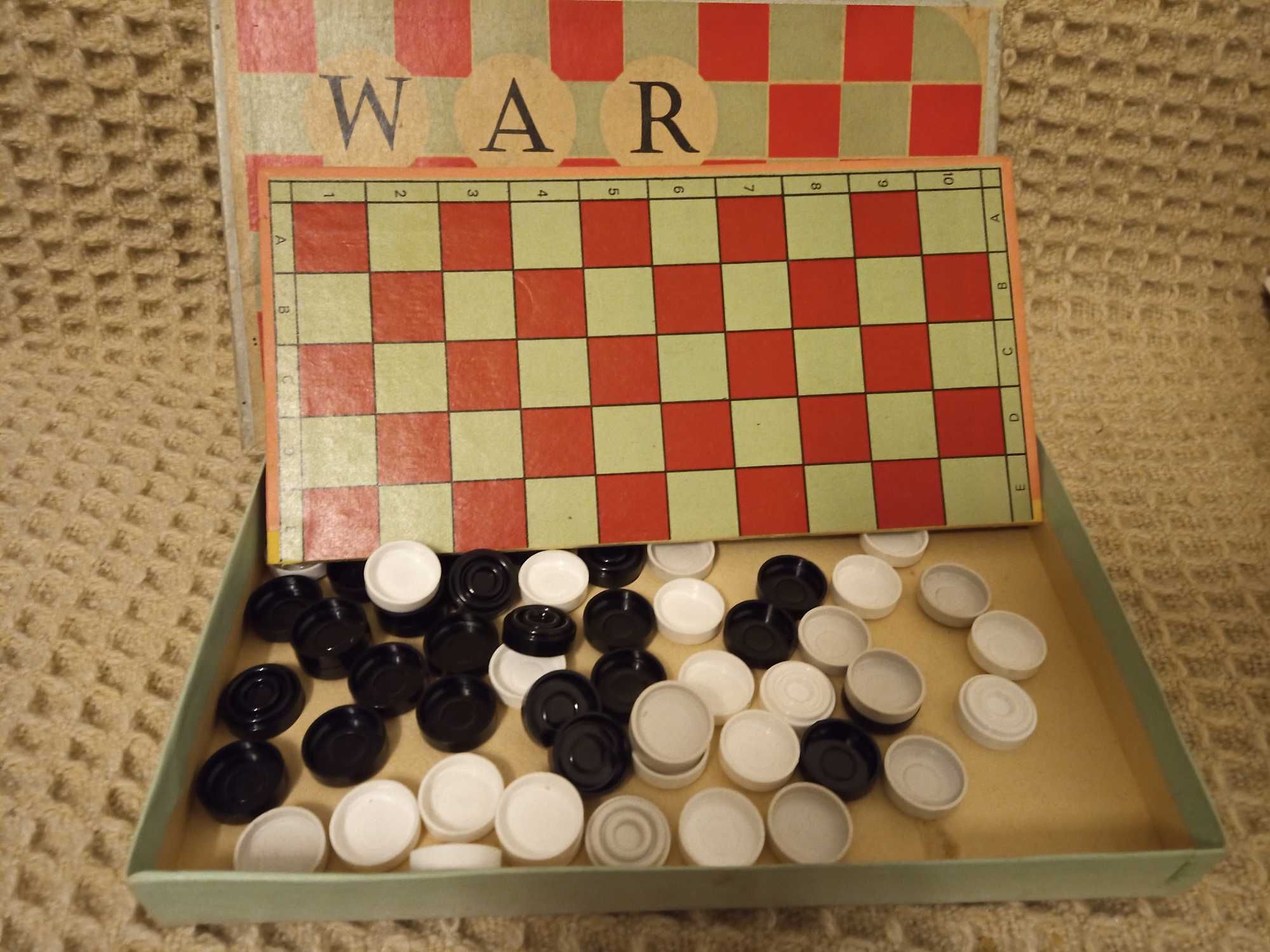 Warcaby gra oryginał PRL z 1977