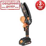 Цепная пила мини аккумуляторная ТехАС TAOE-S6O (20 В, 152 мм, в кейсе)