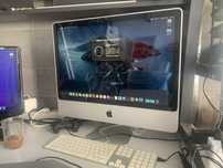 iMac 24 a1225 z 2009 r. Intel C2D 2,93 4 GB RAM dysk 90 GB SSD