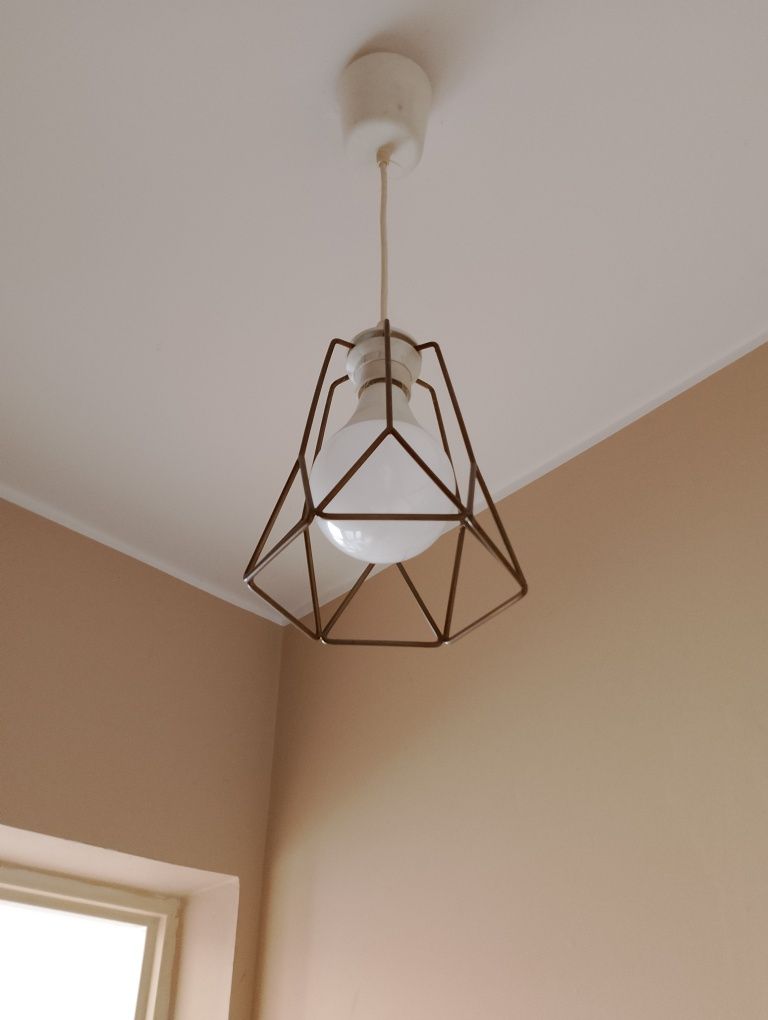 Klosz loft  lampy wiszącej