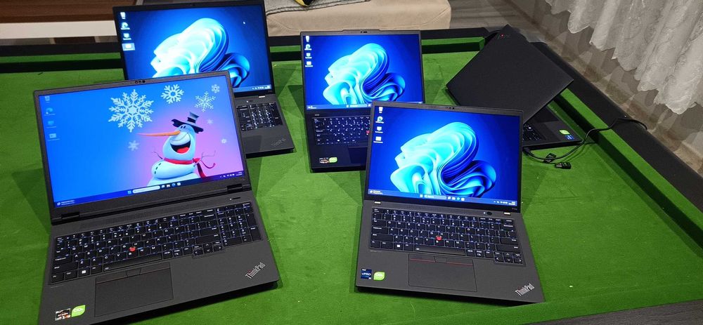 Laptopy ThinkPad X1 Carbon Seria T, P, L, E Ryzen 7 i7 OLED RTX W11P