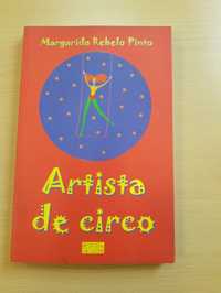 Livro "Artista de Circo", de Margarida Rebelo Pinto