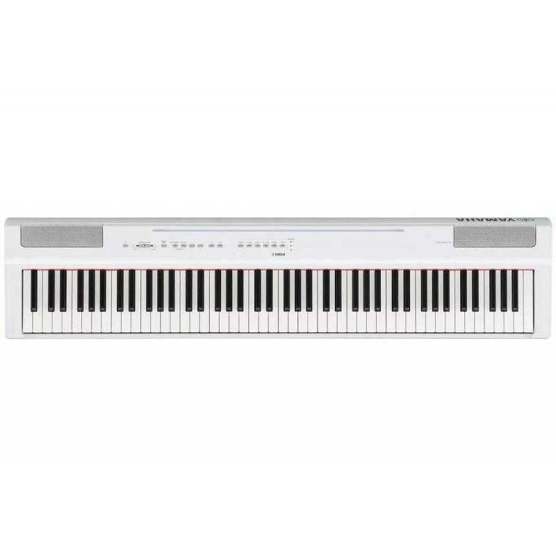 Цифрове піаніно Yamaha P-125 (White) з билою пидставкою