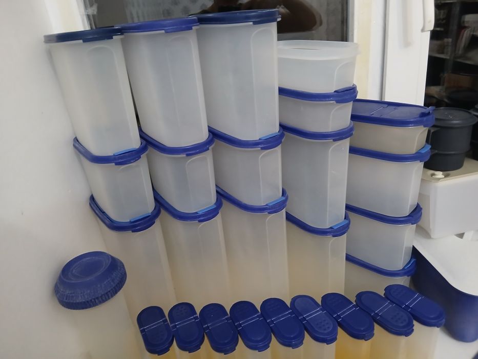 Посуд Tupperware, компактуси для сипучіх та дрібниці ВІД 100 ГРН