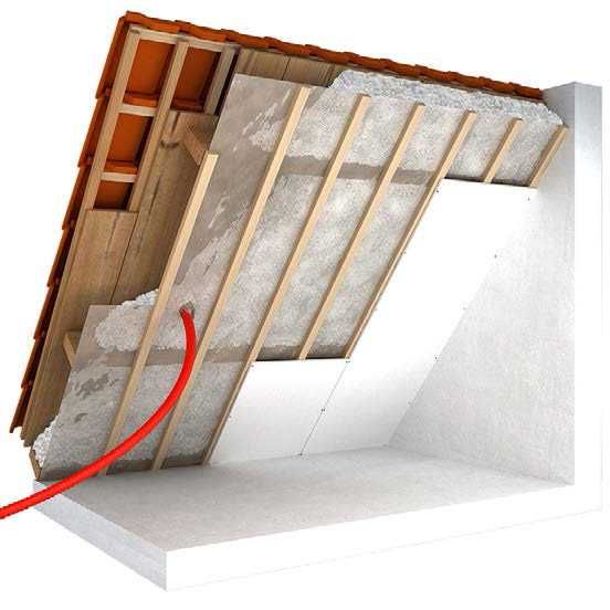 Zabudowa G-K Ocieplanie Poddaszy Stropów stropodach Wełna Knauf