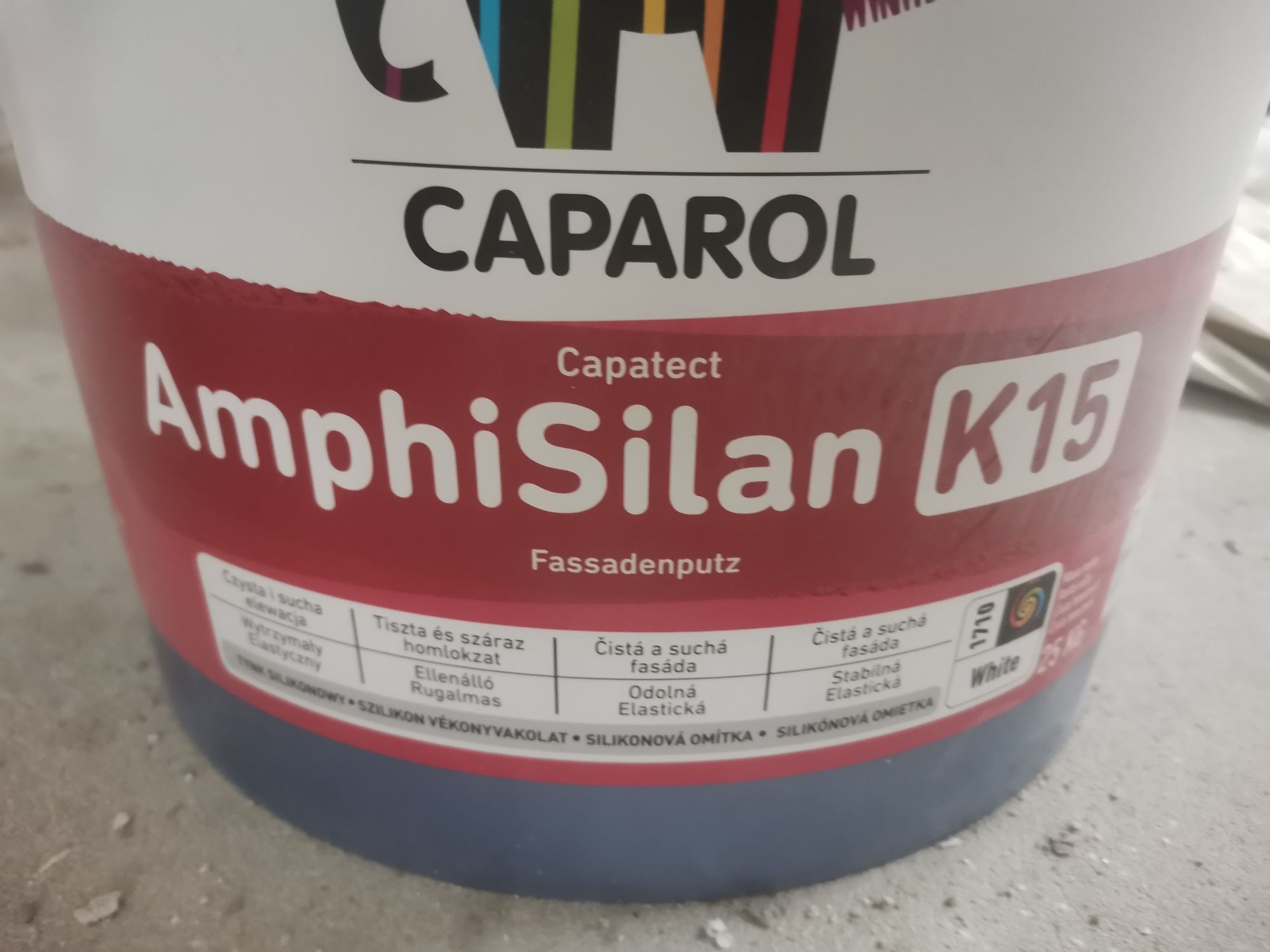 Tynk struktura caparol amphisilan k15 graphit 18