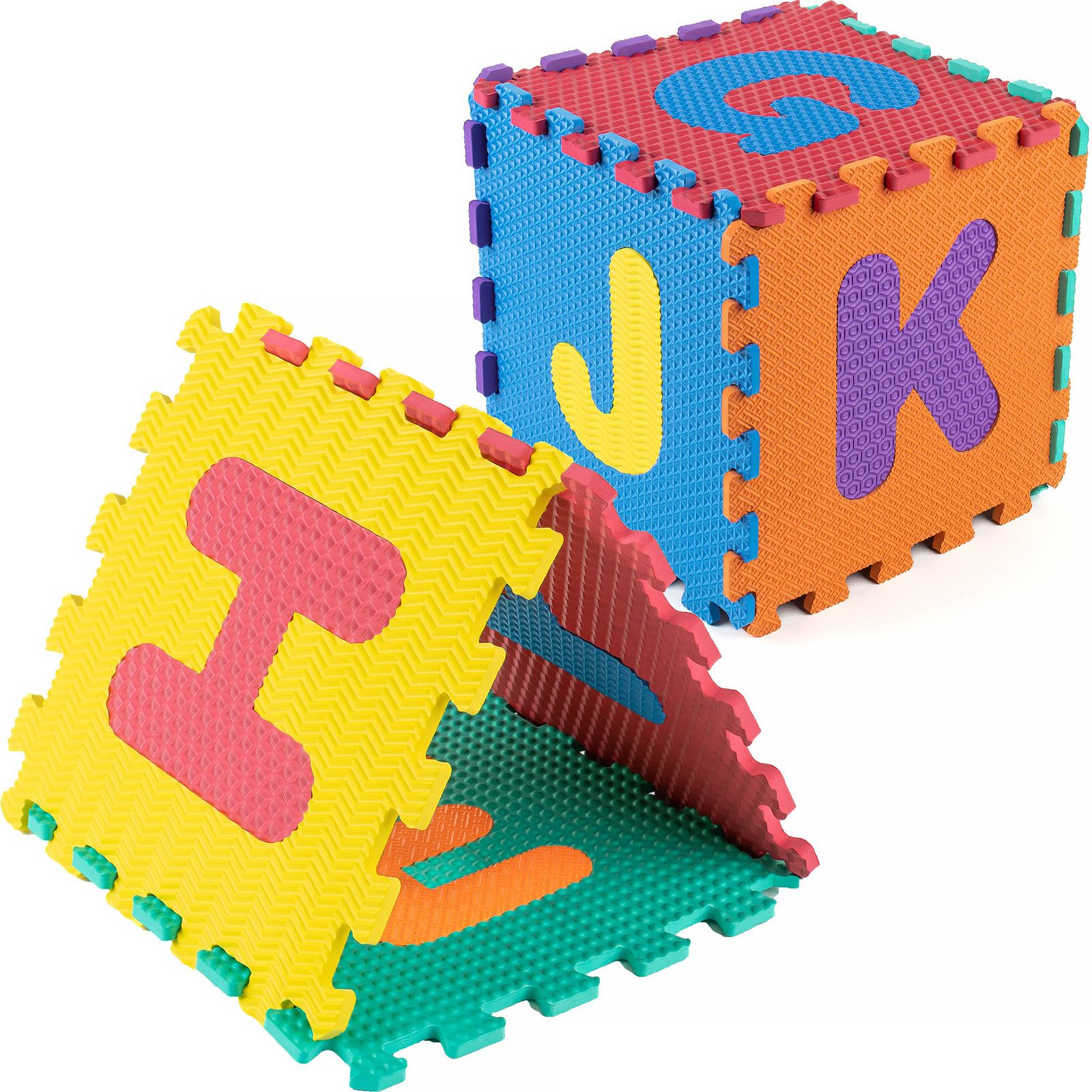 Mata Puzzle Alfabet Xxl alfabet edukacyjna kolorowa miękka dla dzieci