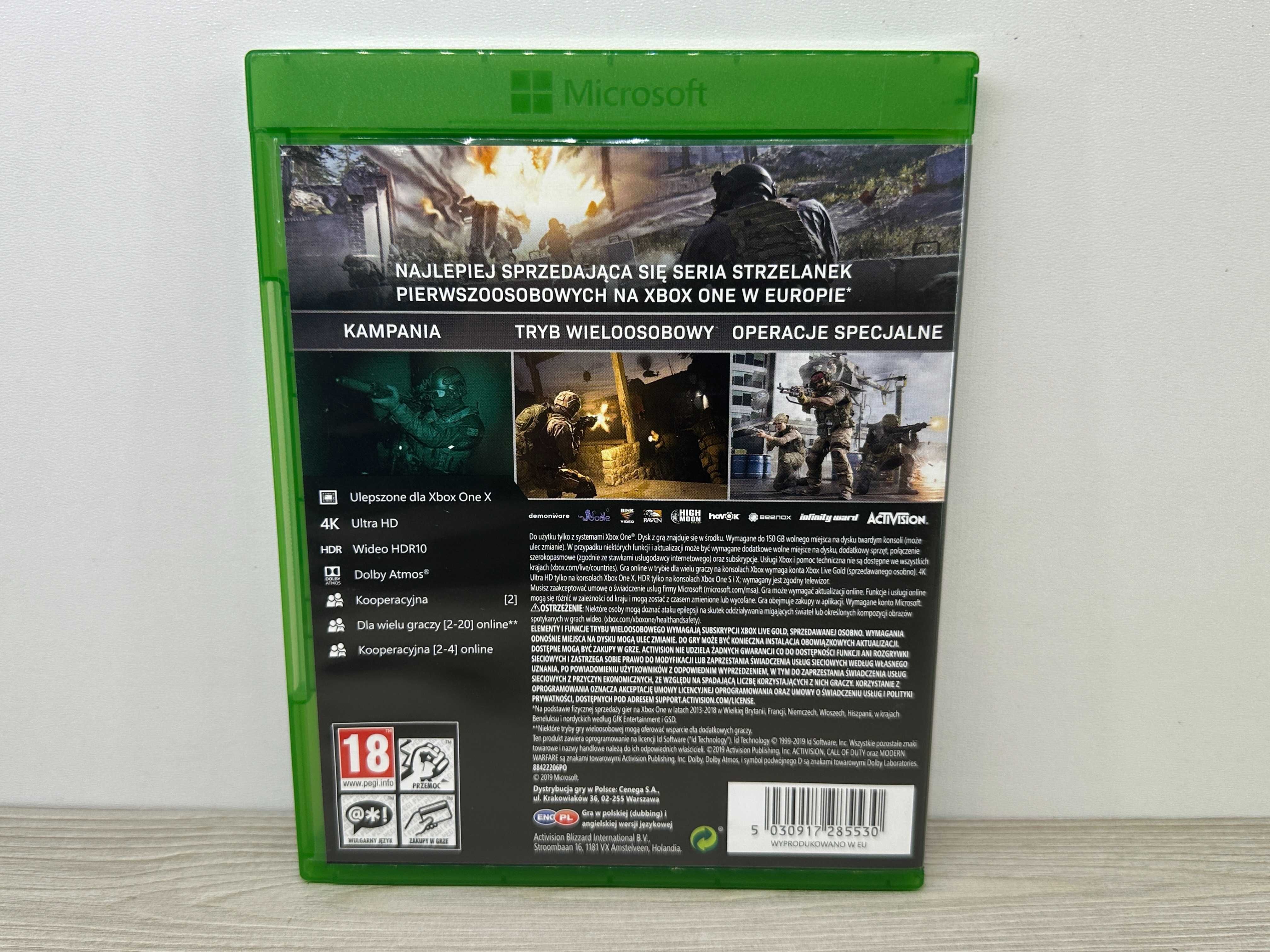 Gra Call of Duty Modern Warfare Xbox One