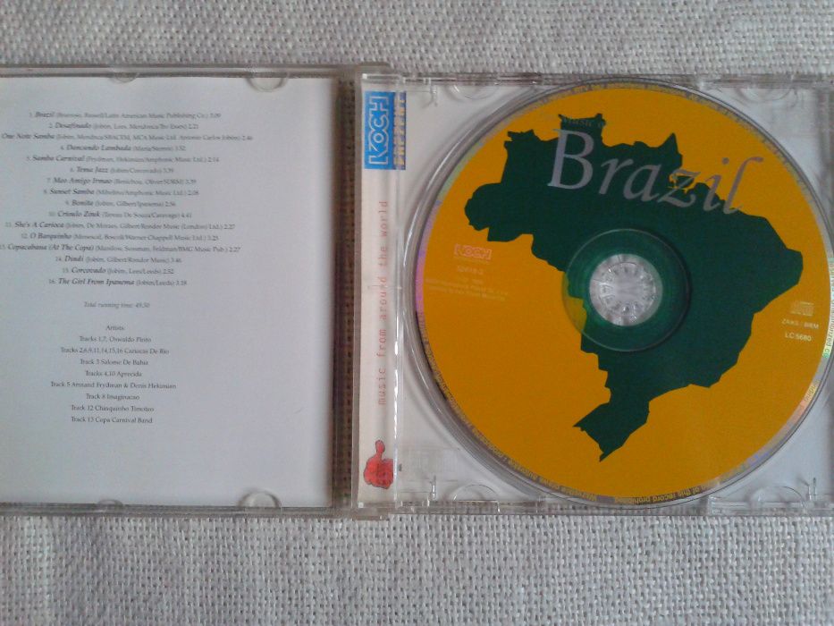 The Music From Brazil - KOCH CD