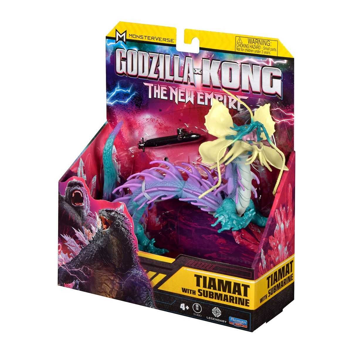 Фігурка Godzilla vs. Kong - Тіамат з підводним човном Тиамант
