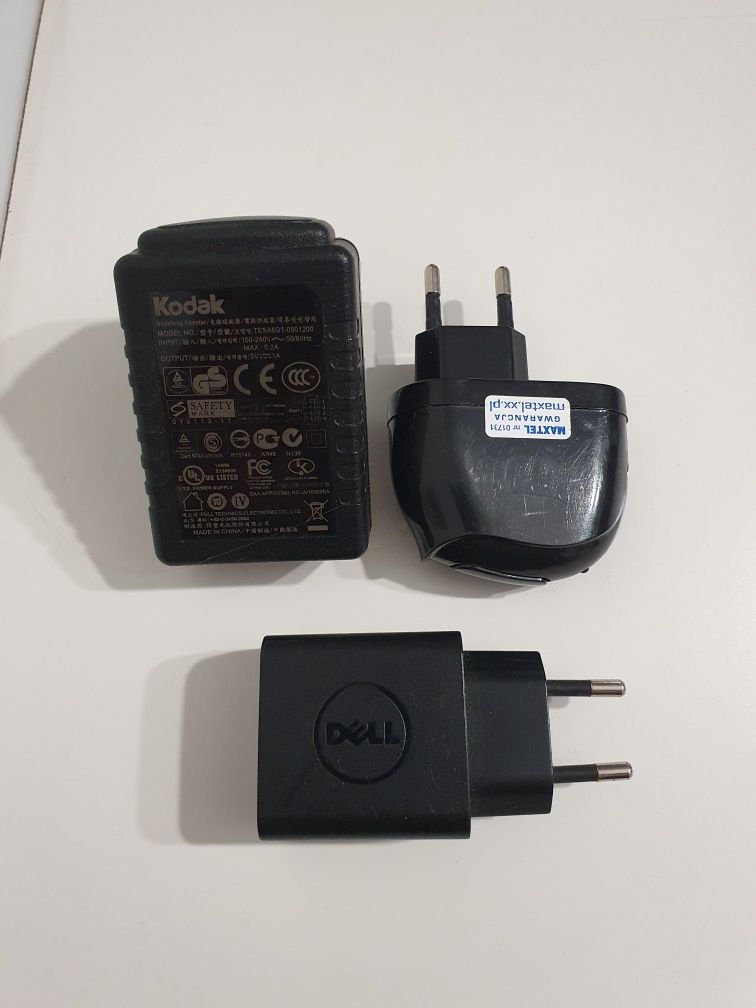 Ładowarka USB 1A 2A ZESTAW