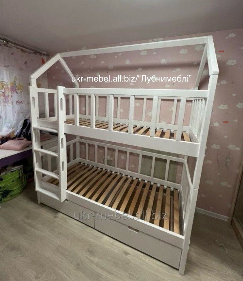 Кровать двухъярусная трансформер "Синди3",ліжко двоповерхове