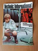 Czasopismo prl technik international serwis samochodowy 1973 wysyłka